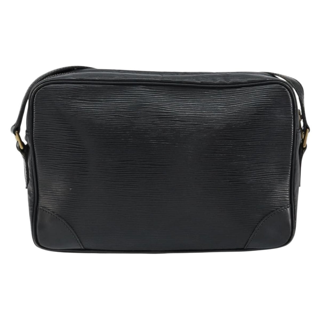 Louis Vuitton Trocadero Handbag Epi Leather Black Leather Shoulder Bag Bag (Pre-Owned)