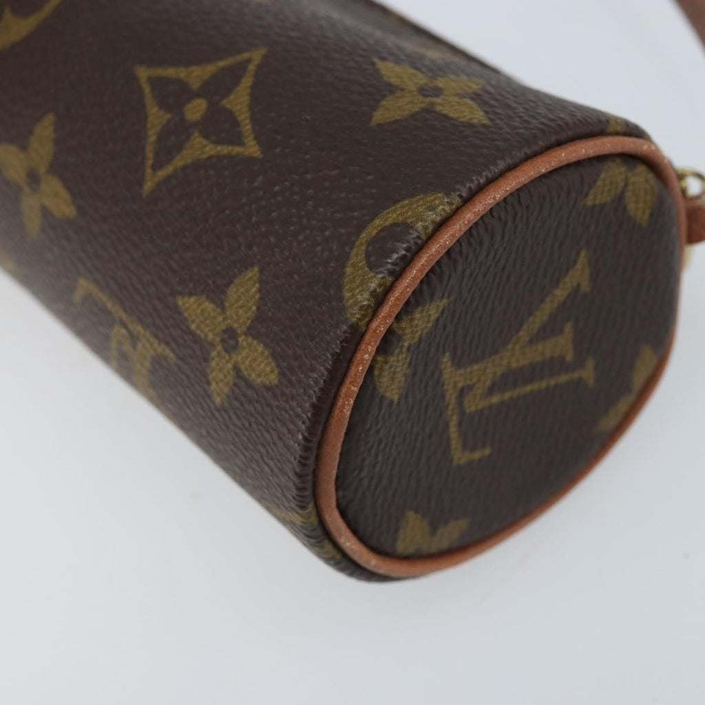 Louis Vuitton Papillon Pochette Monogram Canvas Brown Canvas Clutche & Pouche Bag (Pre-Owned)