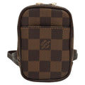 Louis Vuitton Etui Okapi Camera Case Damier Brown Canvas Bag (Pre-Owned)