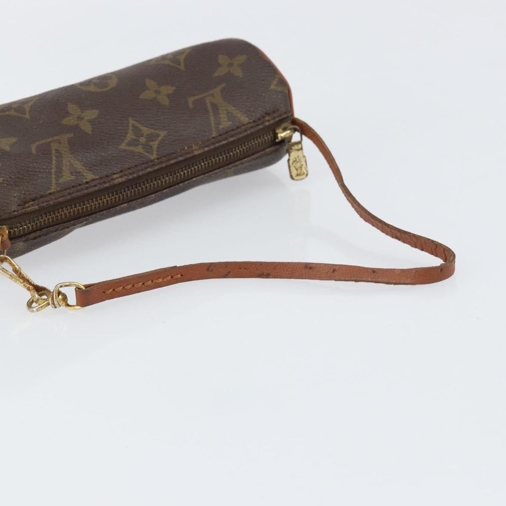 Louis Vuitton Papillon Pochette Monogram Canvas Brown Canvas Clutche & Pouche Bag (Pre-Owned)