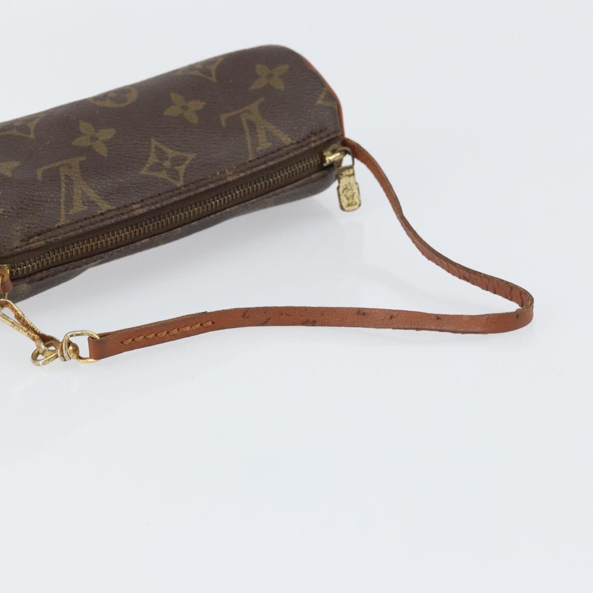 Louis Vuitton Papillon Pochette Monogram Canvas Brown Canvas Clutche & Pouche Bag (Pre-Owned)