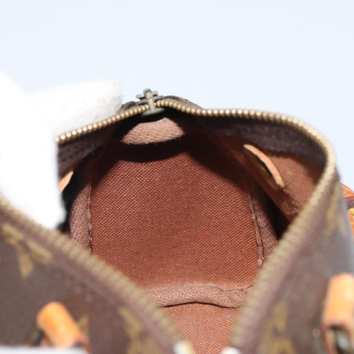 Louis Vuitton Speedy Mini Hl Handbag Monogram Canvas Brown Canvas Handbag (Pre-Owned)