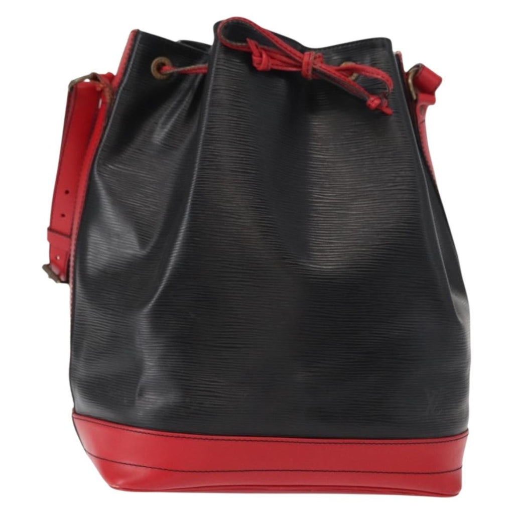 Louis Vuitton Bicolor Noe Handbag Epi Leather Black Leather Shoulder Bag Bag (Pre-Owned)