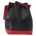 Louis Vuitton Bicolor Noe Handbag Epi Leather Black Leather Shoulder Bag Bag (Pre-Owned)