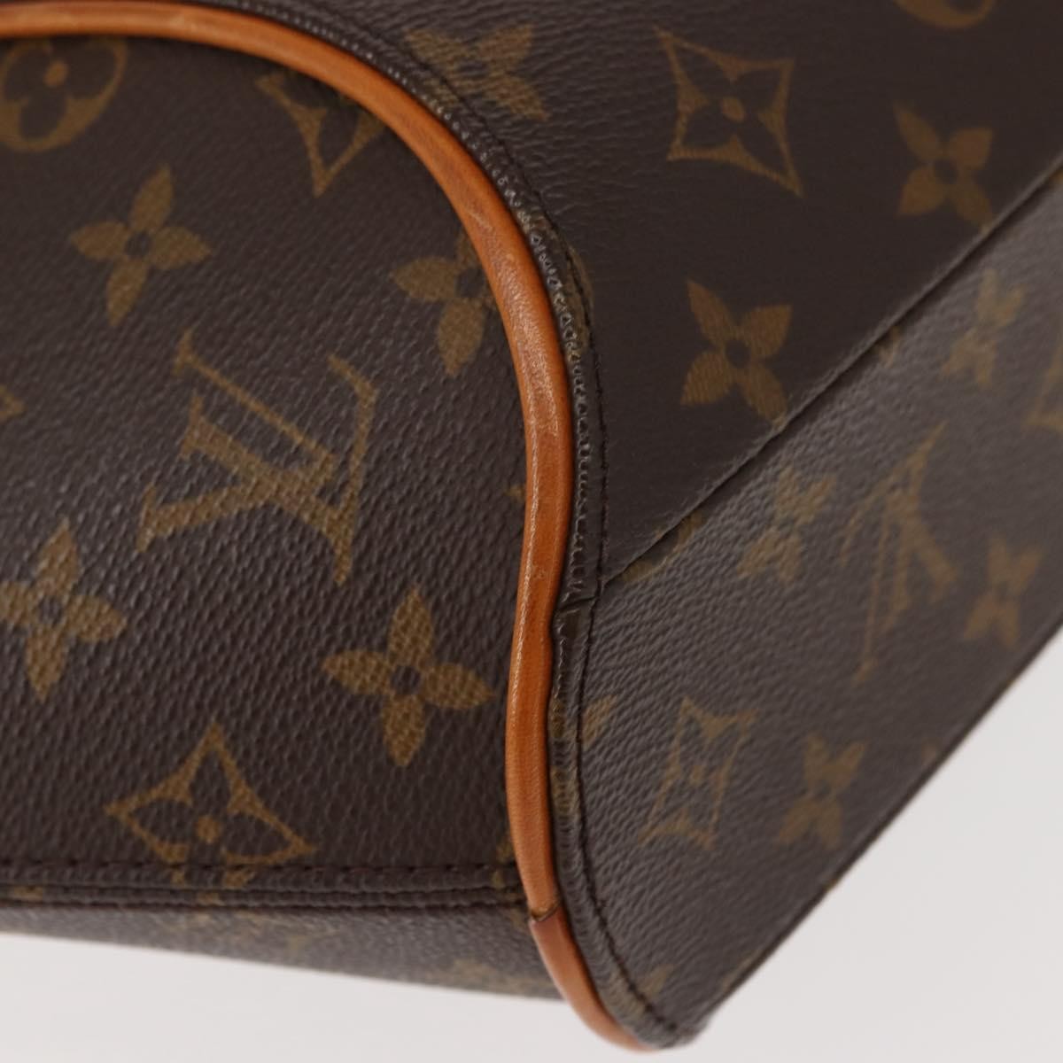 Louis Vuitton Ellipse Bag Monogram Canvas Brown Canvas Handbag (Pre-Owned)