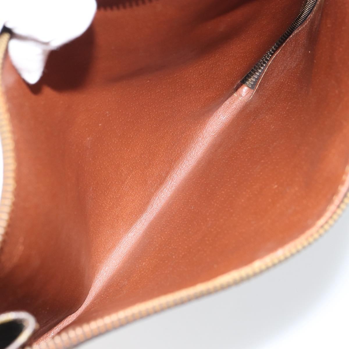 Louis Vuitton Poche Documents Monogram Canvas Brown Canvas Clutche & Pouche Bag (Pre-Owned)