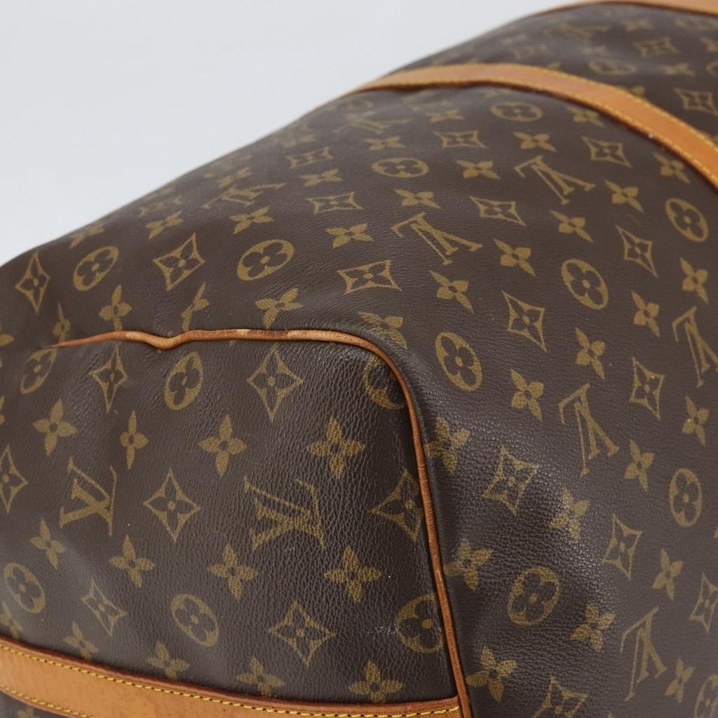Louis Vuitton Keepall Bandouliere Bag Monogram Canvas Brown Canvas Travel Bag Bag (Pre-Owned)