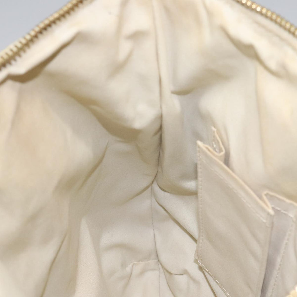 Louis Vuitton Marina Handbag Mini Lin Croisette Beige Canvas Bag (Pre-Owned)