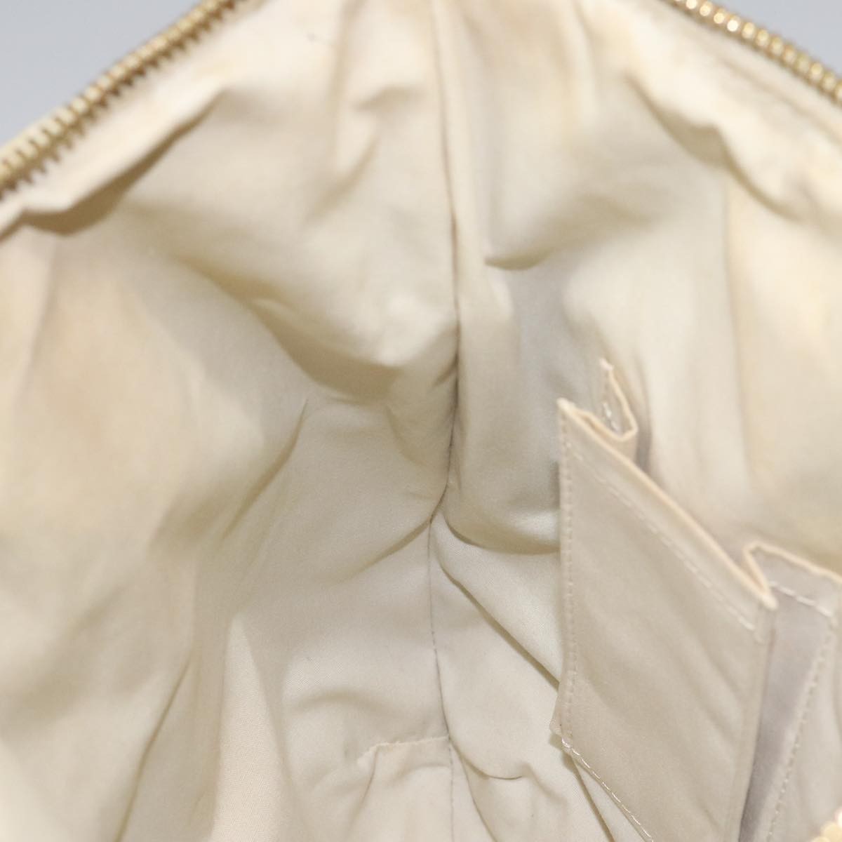 Louis Vuitton Marina Handbag Mini Lin Croisette Beige Canvas Bag (Pre-Owned)