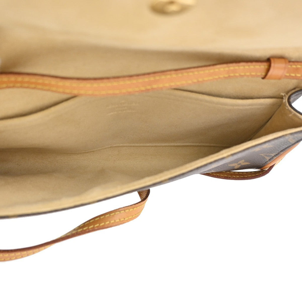 Louis Vuitton Twin Handbag Monogram Canvas Brown Canvas Clutche & Pouche Bag (Pre-Owned)