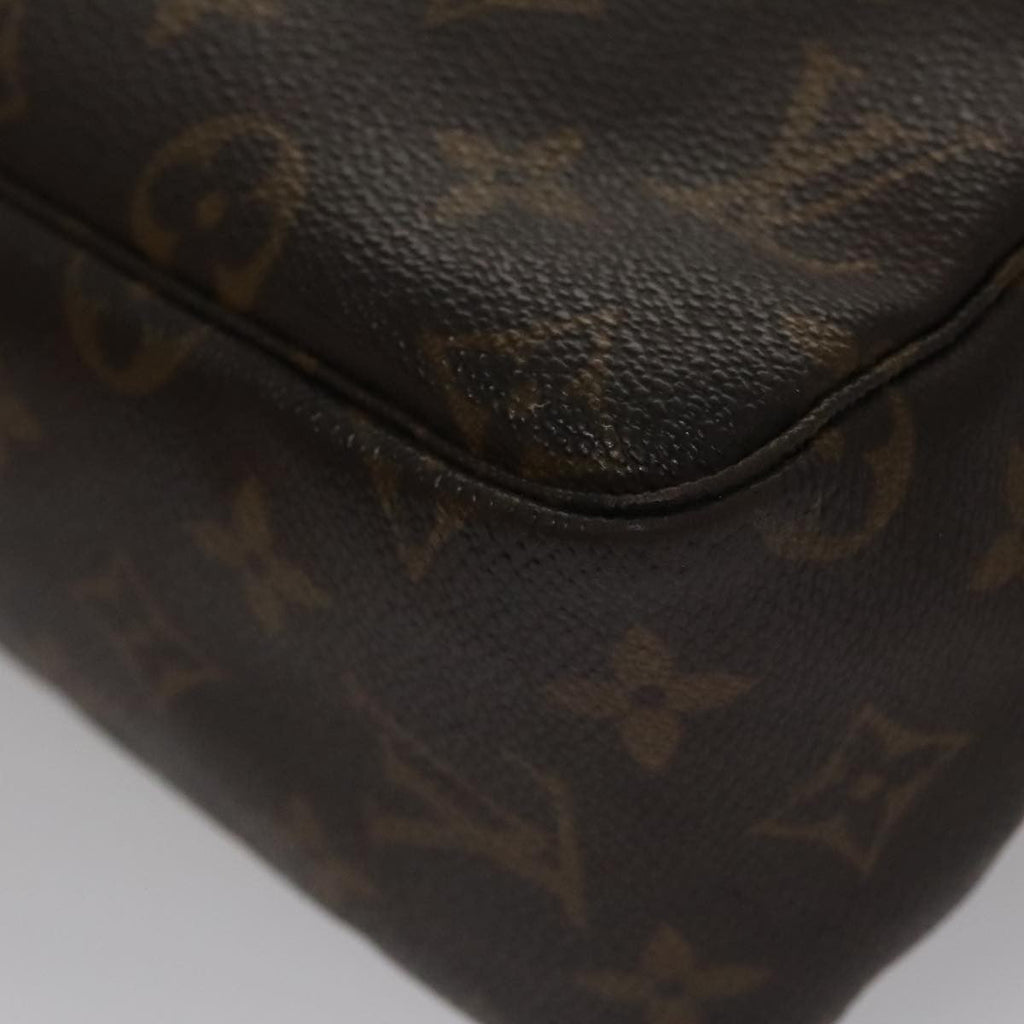 Louis Vuitton Trousse Toiletry Pouch Monogram Canvas Brown Canvas Toiletry Case Accessory (Pre-Owned)