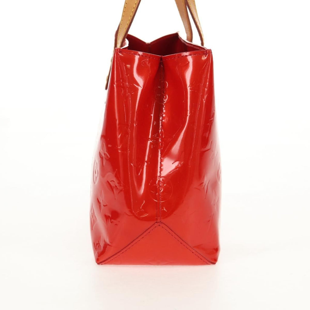 Louis Vuitton Reade Handbag Monogram Vernis Red Patent_Leather Handbag (Pre-Owned)