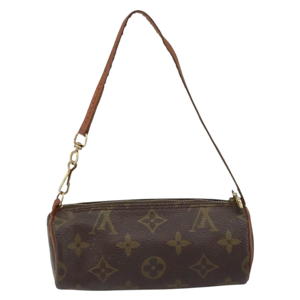 Louis Vuitton Papillon Pochette Monogram Canvas Brown Canvas Clutche & Pouche Bag (Pre-Owned)