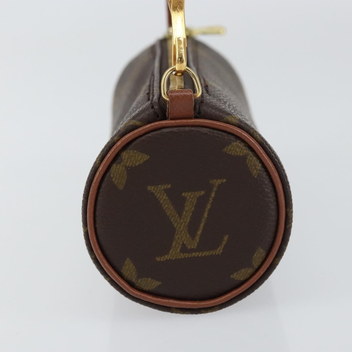 Louis Vuitton Papillon Pochette Monogram Canvas Brown Canvas Clutche & Pouche Bag (Pre-Owned)