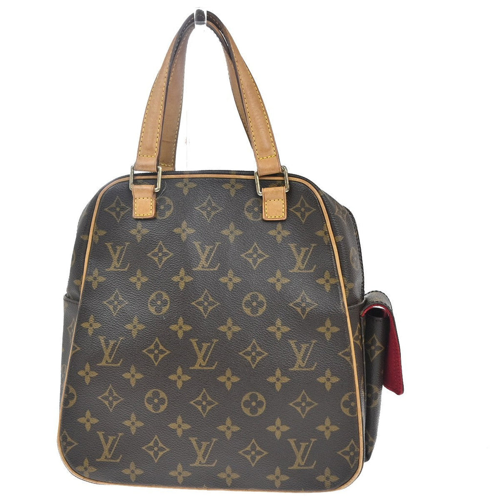 Louis Vuitton Excentri-Cite Handbag Monogram Canvas Brown Canvas Handbag (Pre-Owned)