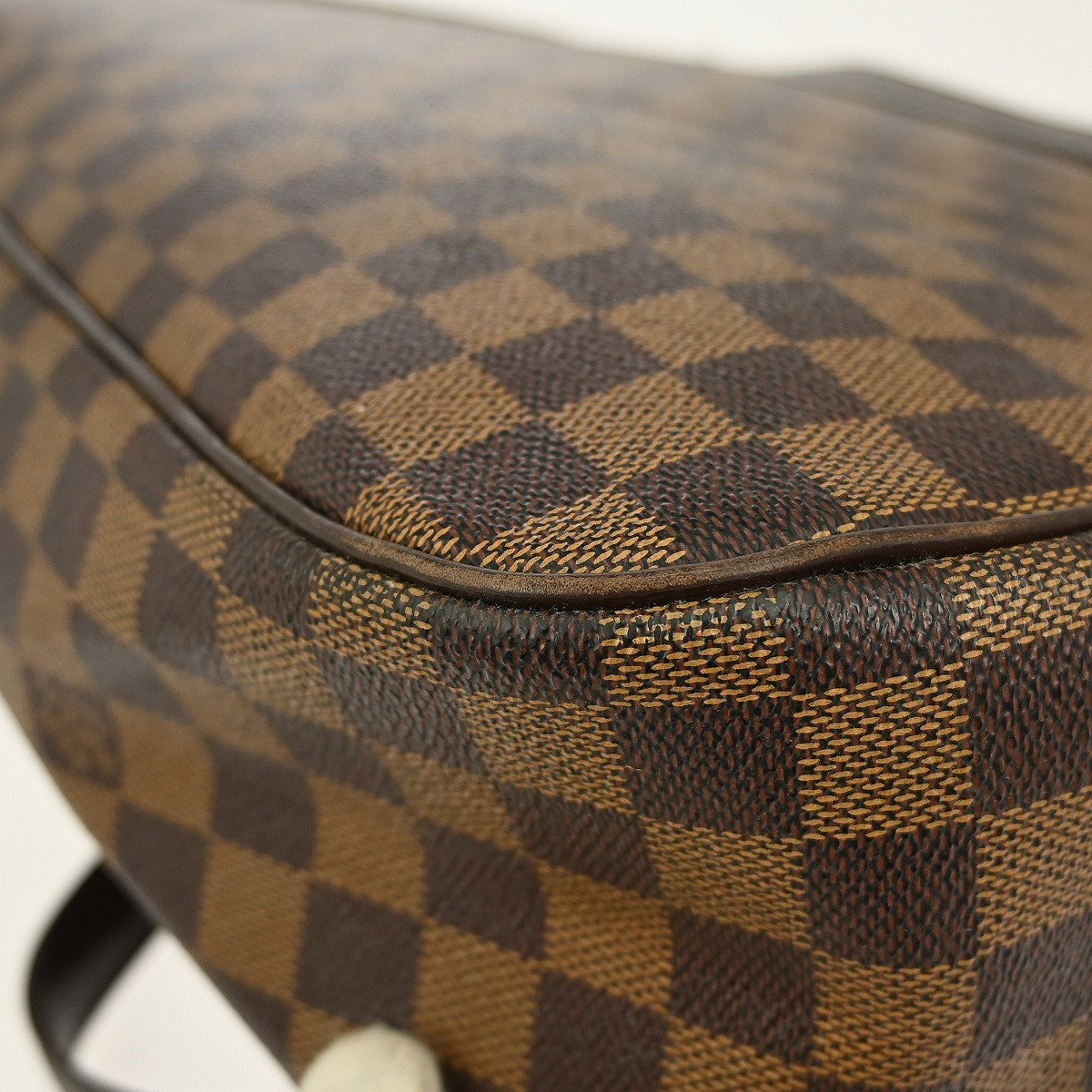 Louis Vuitton Parioli Handbag Damier Brown Canvas Shoulder Bag Bag (Pre-Owned)