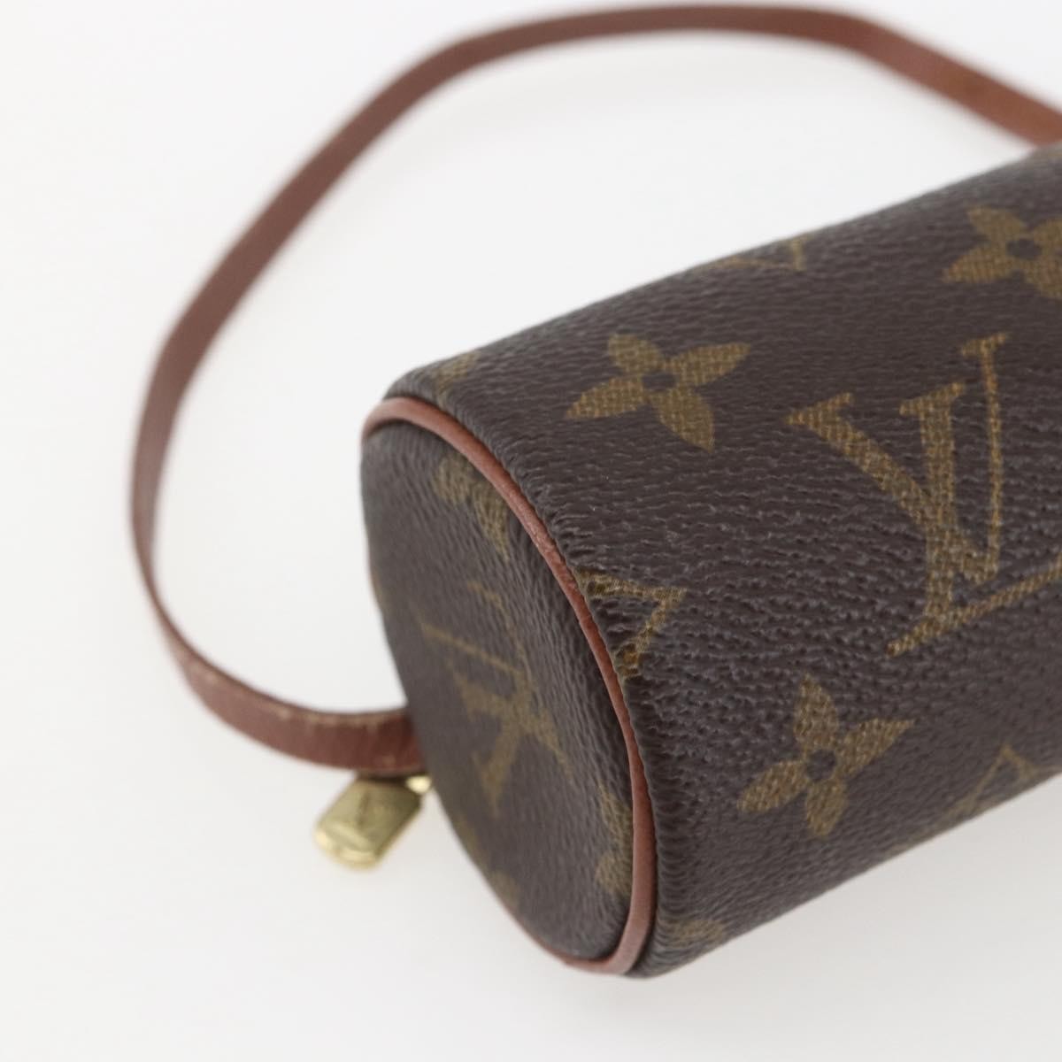 Louis Vuitton Papillon Pochette Monogram Canvas Brown Canvas Clutche & Pouche Bag (Pre-Owned)