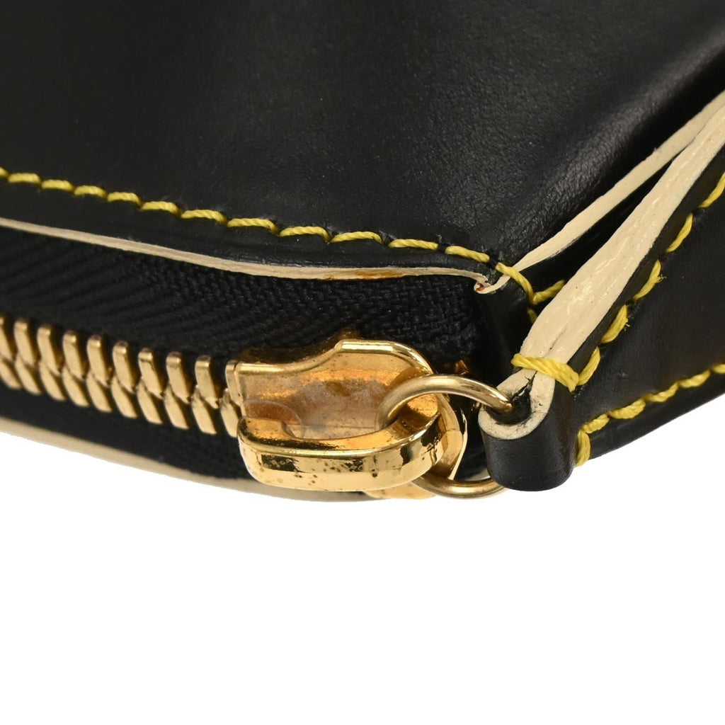 Louis Vuitton Suhali Lockit Handbag Leather Black Leather Handbag (Pre-Owned)