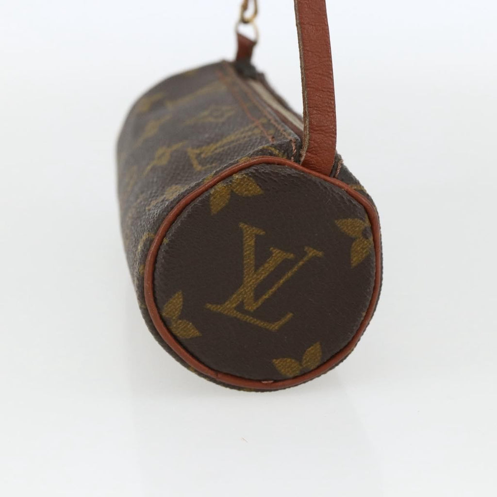 Louis Vuitton Papillon Pochette Monogram Canvas Brown Canvas Clutche & Pouche Bag (Pre-Owned)