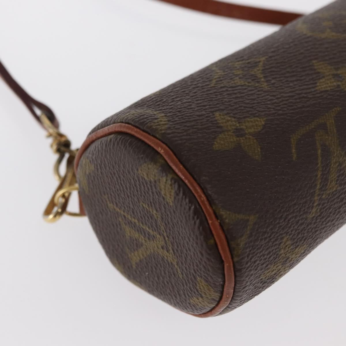Louis Vuitton Papillon Pochette Monogram Canvas Brown Canvas Clutche & Pouche Bag (Pre-Owned)