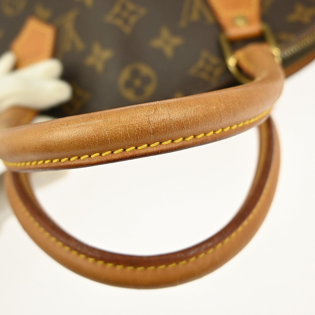 Louis Vuitton Ellipse Bag Monogram Canvas Brown Canvas Handbag (Pre-Owned)