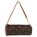 Louis Vuitton Papillon Pochette Monogram Canvas Brown Canvas Clutche & Pouche Bag (Pre-Owned)