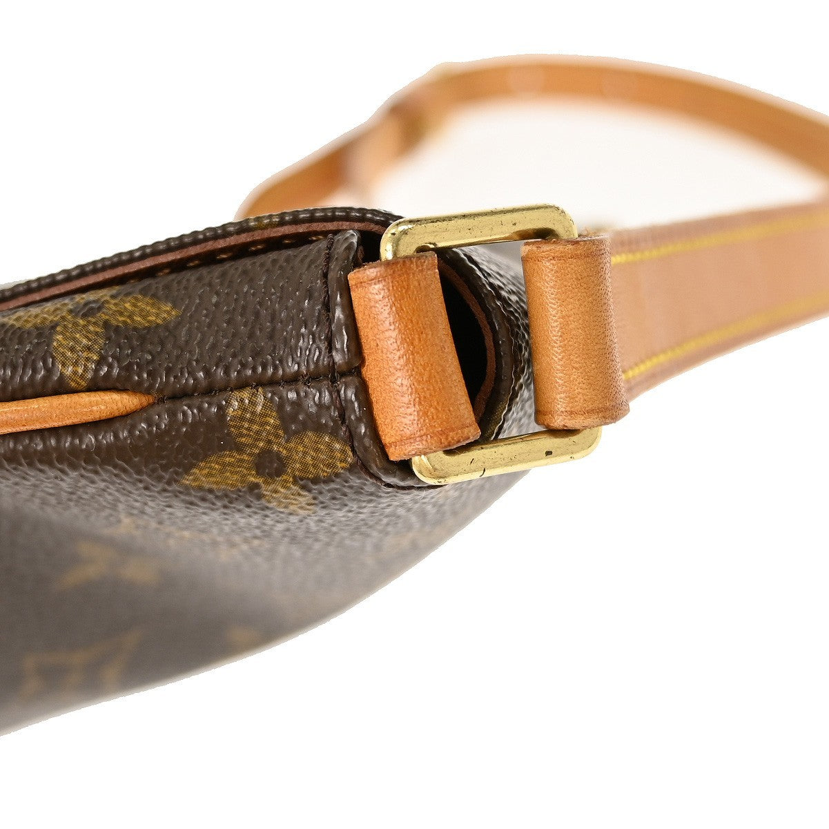 Louis Vuitton Musette Salsa Handbag Monogram Canvas Brown Canvas Shoulder Bag Bag (Pre-Owned)