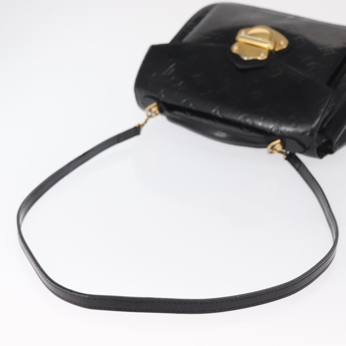Louis Vuitton Mirada Handbag Monogram Vernis Black Patent_Leather Handbag (Pre-Owned)