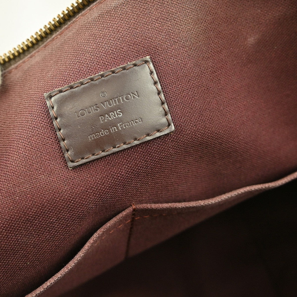Louis Vuitton Iena Tote Damier Brown Canvas Tote Bag Bag (Pre-Owned)