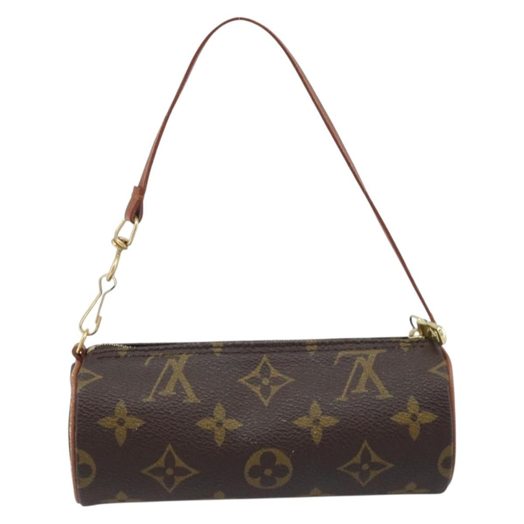 Louis Vuitton Papillon Pochette Monogram Canvas Brown Canvas Clutche & Pouche Bag (Pre-Owned)