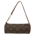 Louis Vuitton Papillon Pochette Monogram Canvas Brown Canvas Clutche & Pouche Bag (Pre-Owned)