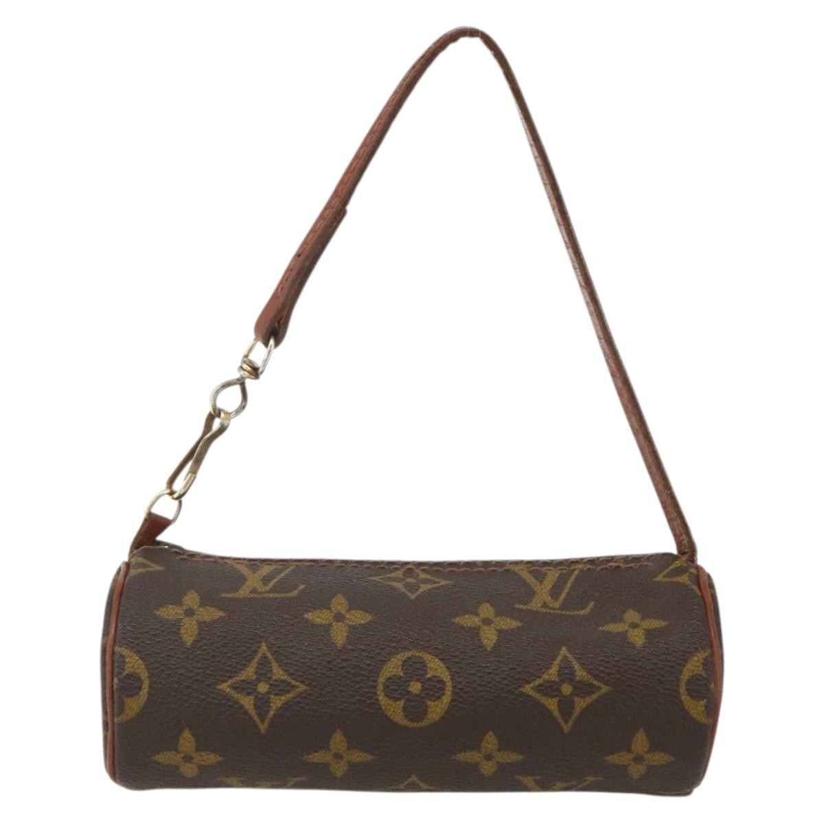 Louis Vuitton Papillon Pochette Monogram Canvas Brown Canvas Clutche & Pouche Bag (Pre-Owned)