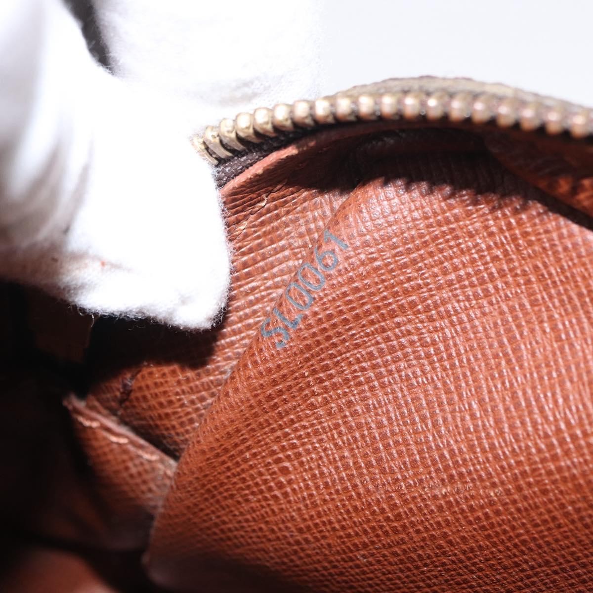 Louis Vuitton Pochette Marly Bandouliere Bag Monogram Canvas Brown Canvas Shoulder Bag Bag (Pre-Owned)