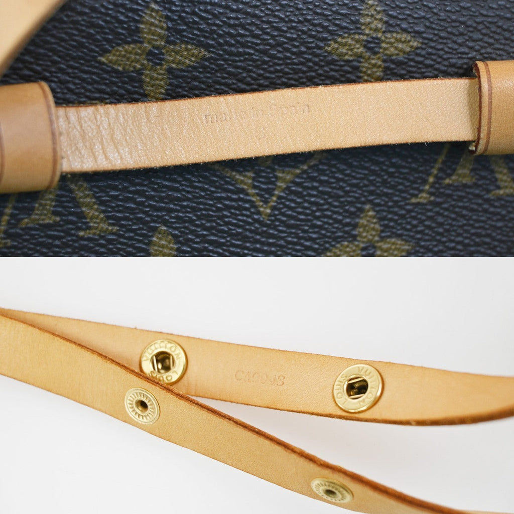 Louis Vuitton Florentine Waist Bag Monogram Canvas Brown Canvas Clutche & Pouche Bag (Pre-Owned)