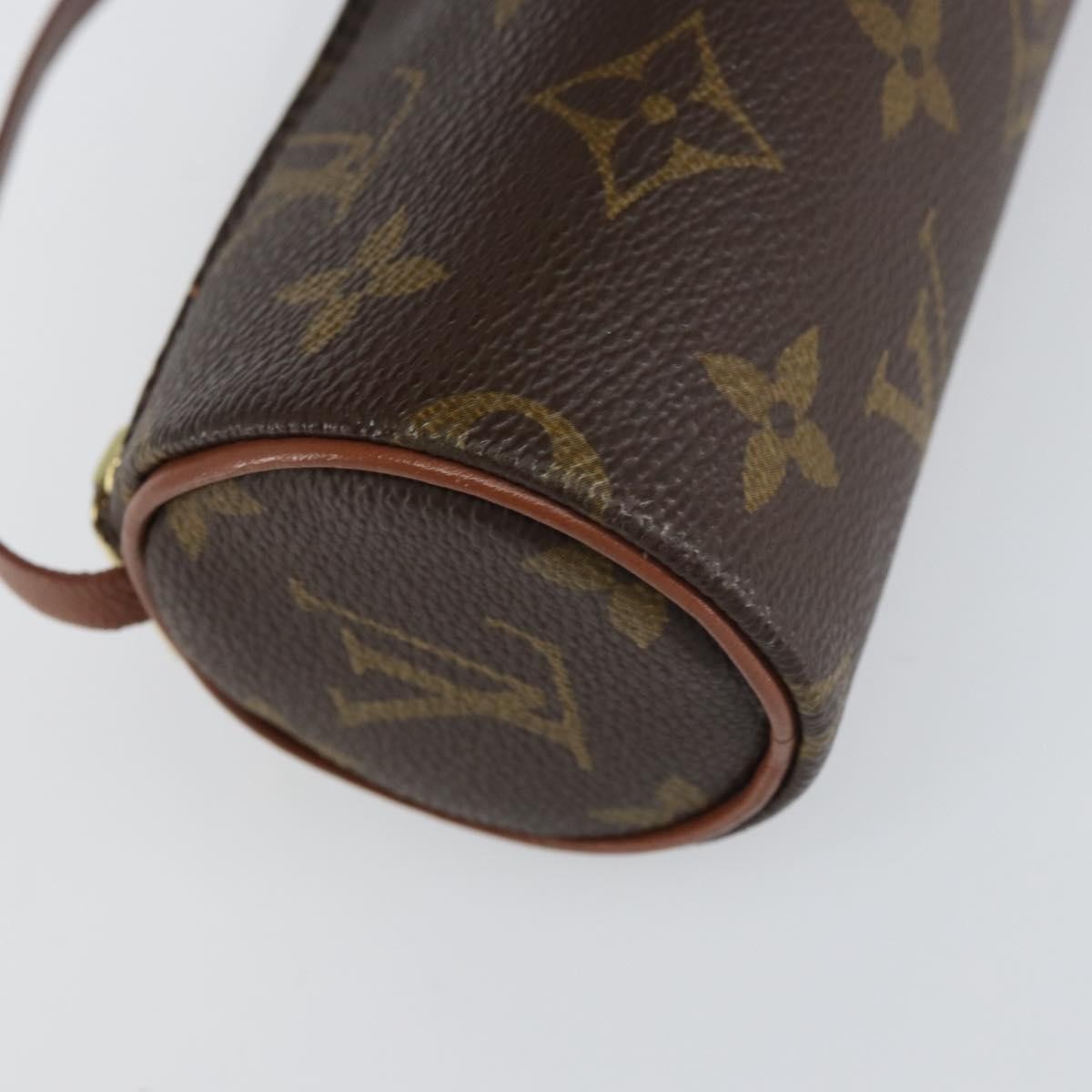Louis Vuitton Papillon Pochette Monogram Canvas Brown Canvas Clutche & Pouche Bag (Pre-Owned)