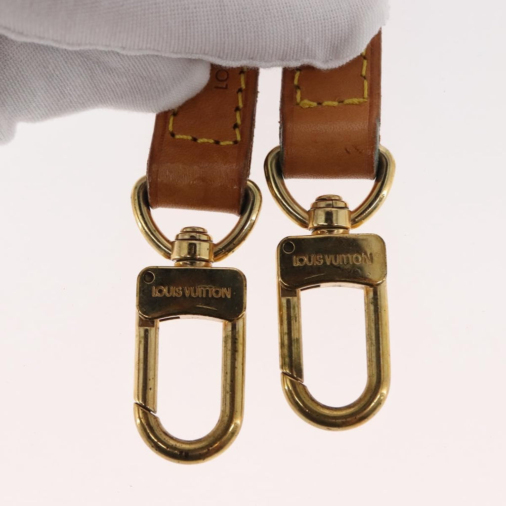 Louis Vuitton Bandouliere Leather Beige Leather Straps Accessory (Pre-Owned)