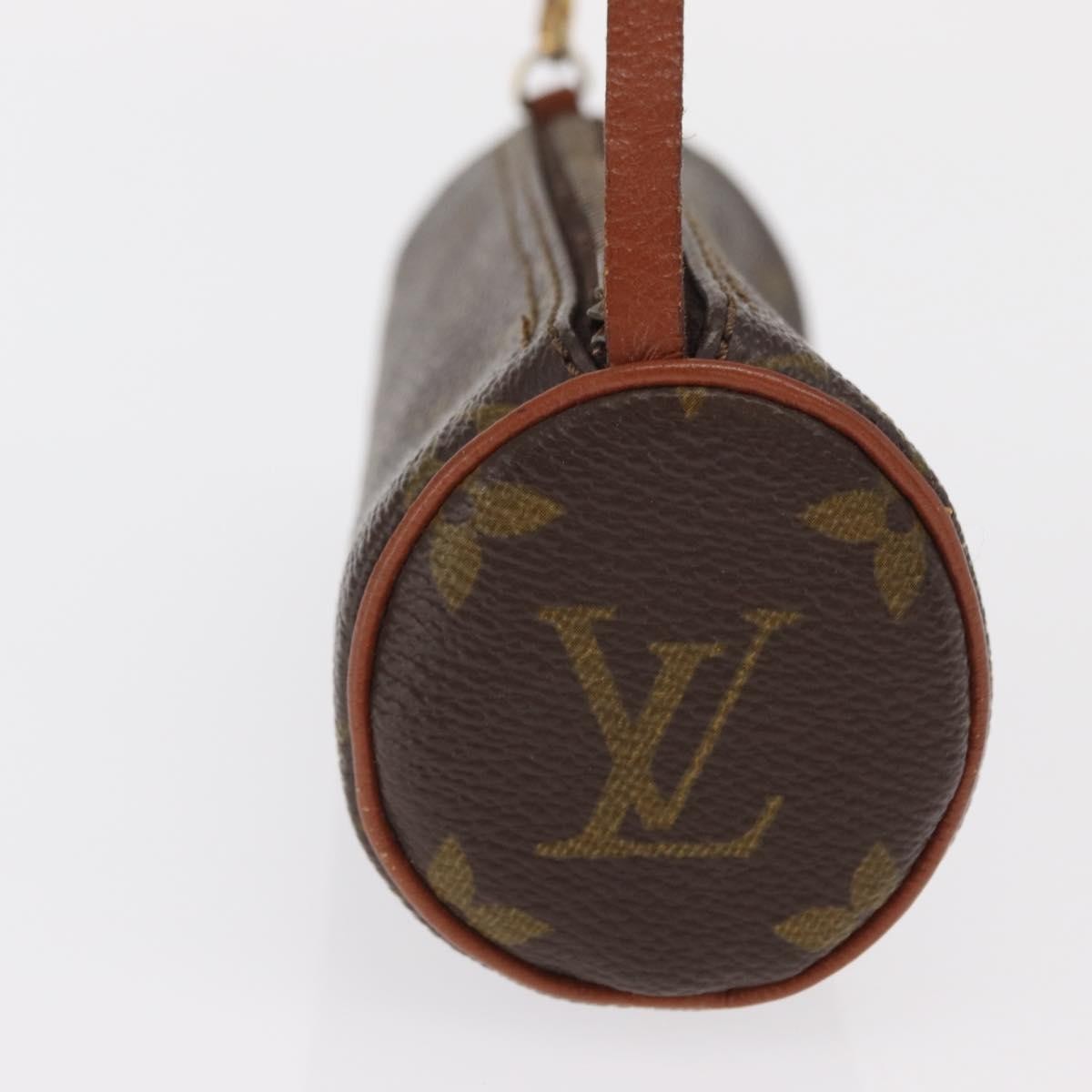 Louis Vuitton Papillon Pochette Monogram Canvas Brown Canvas Clutche & Pouche Bag (Pre-Owned)