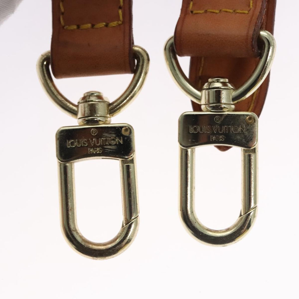 Louis Vuitton Adjustable Shoulder Strap Vachetta Leather Beige Leather Straps Accessory (Pre-Owned)