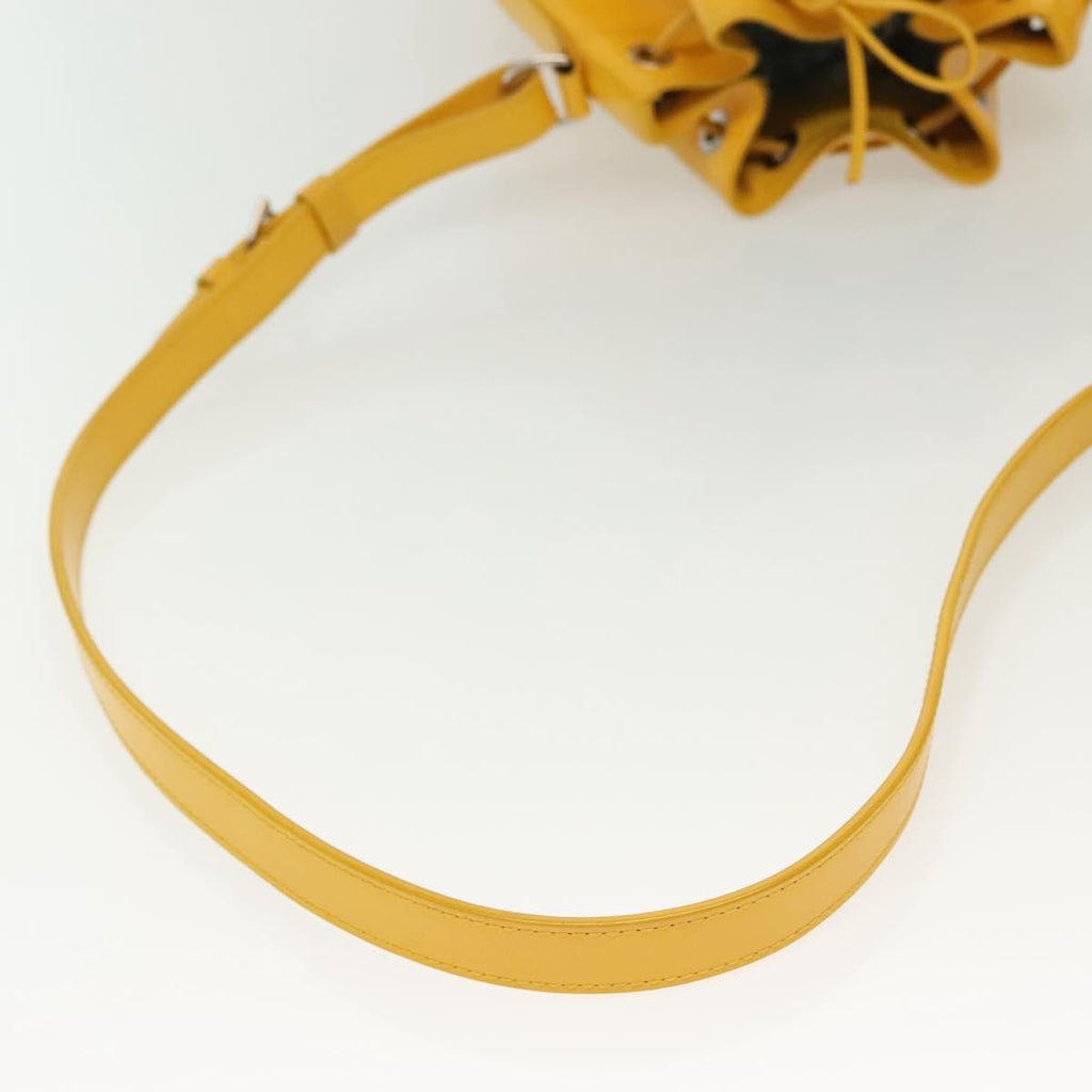 Louis Vuitton Noe Handbag Epi Leather Yellow Leather Bag (Pre-Owned)