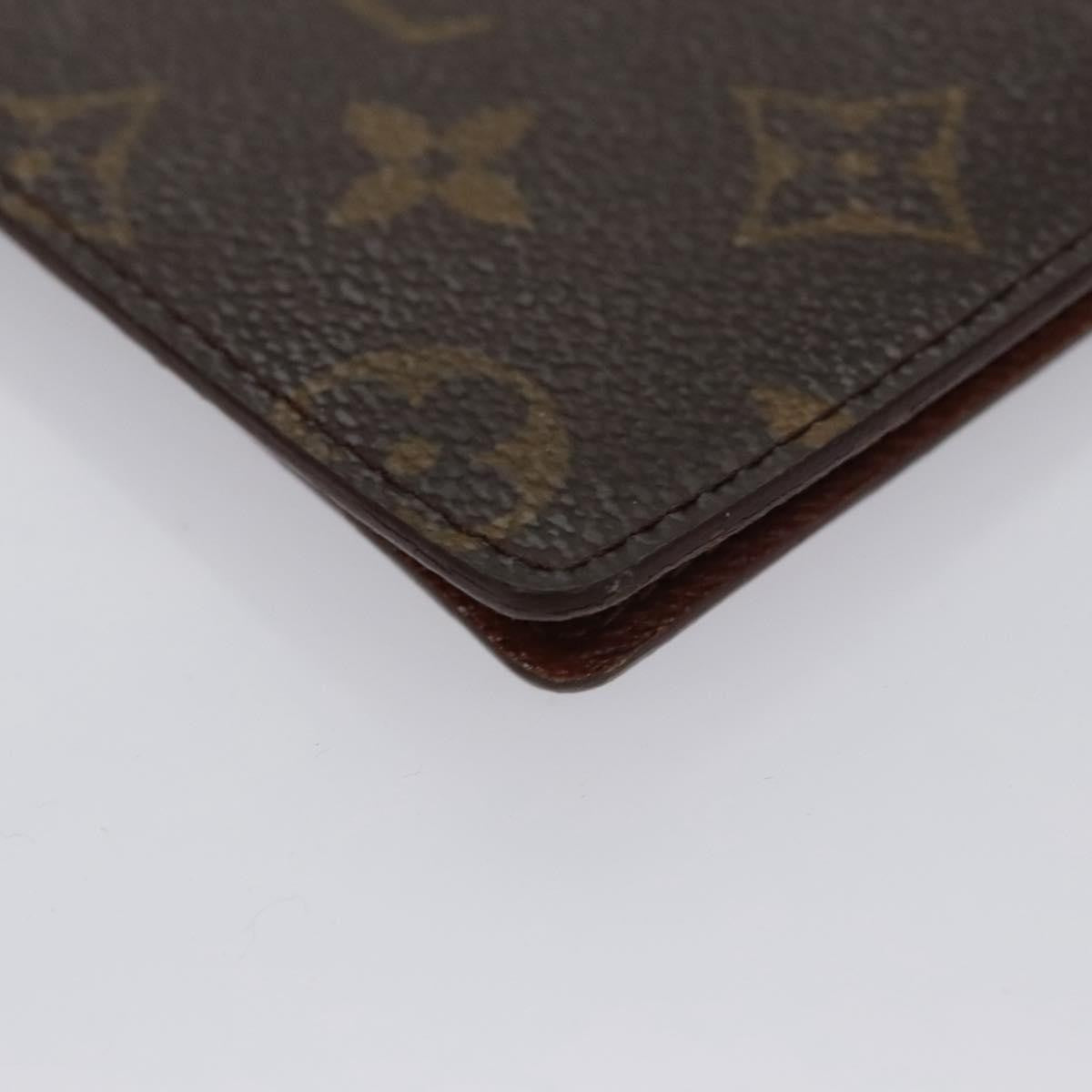 Louis Vuitton Vertical Id Card Holder Canvas Brown Canvas Card Holders Accessory (Pre-Owned)