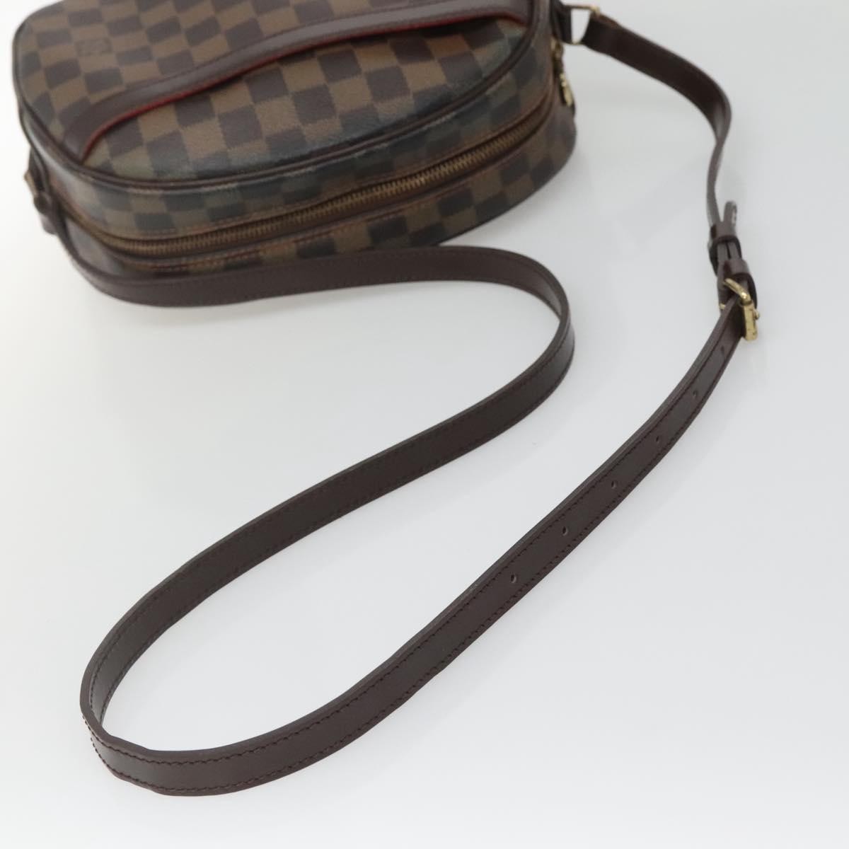 Louis Vuitton Blois Handbag Monogram Canvas Brown Canvas Shoulder Bag Bag (Pre-Owned)