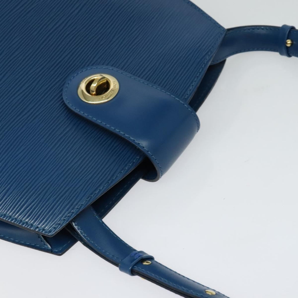 Louis Vuitton Cluny Shoulder Bag Epi Leather Blue Leather Shoulder Bag Bag (Pre-Owned)