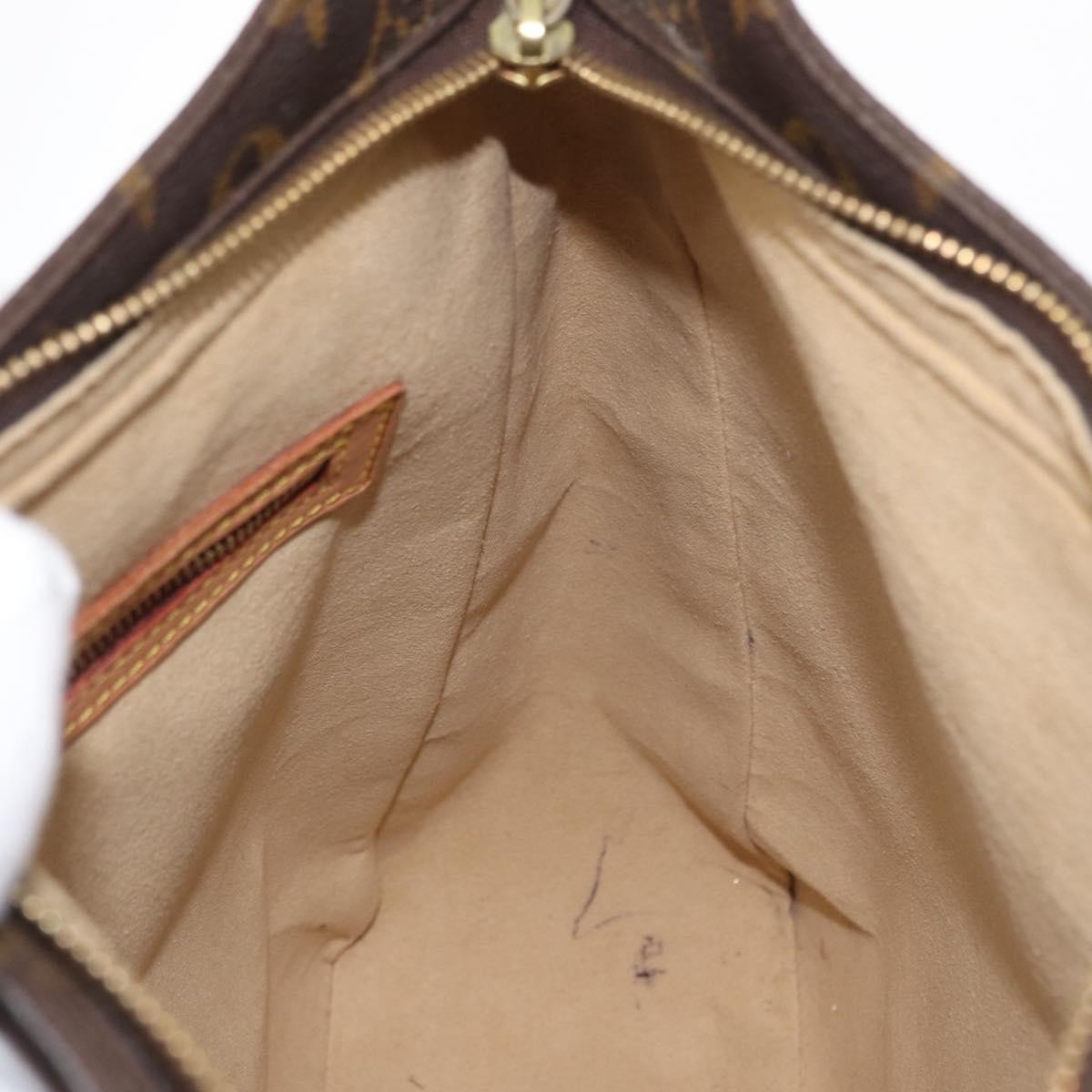 Louis Vuitton Monogram Looping Handbag Monogram Canvas Brown Canvas Shoulder Bag Bag (Pre-Owned)