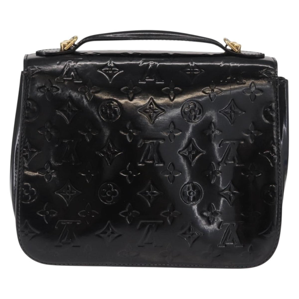 Louis Vuitton Mirada Handbag Monogram Vernis Black Patent_Leather Handbag (Pre-Owned)