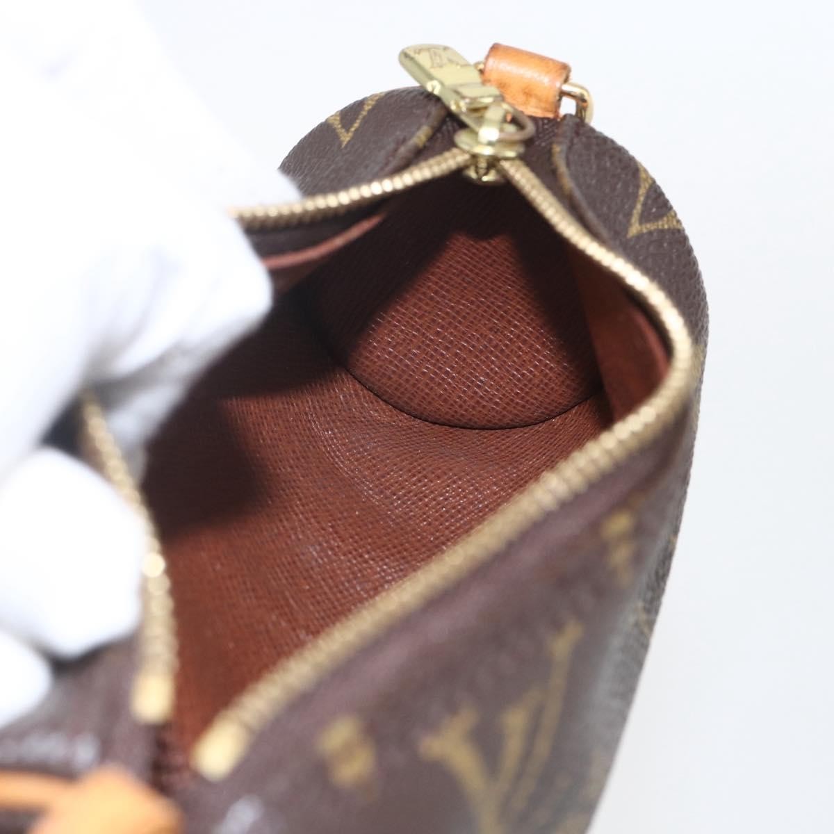 Louis Vuitton Papillon Pochette Monogram Canvas Brown Canvas Clutche & Pouche Bag (Pre-Owned)