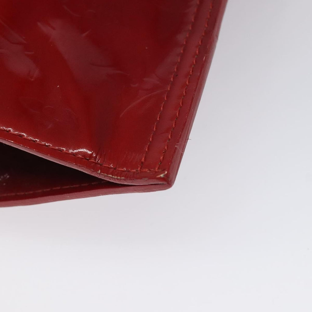 Louis Vuitton Stanton Handbag Monogram Vernis Red Patent_Leather Tote Bag Bag (Pre-Owned)