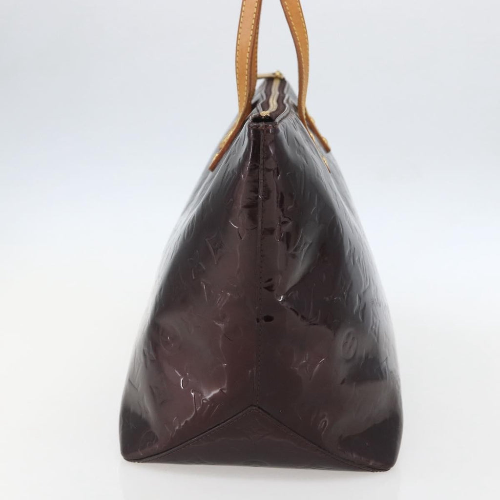 Louis Vuitton Bellevue Handbag Monogram Vernis Burgundy Patent_Leather Tote Bag Bag (Pre-Owned)