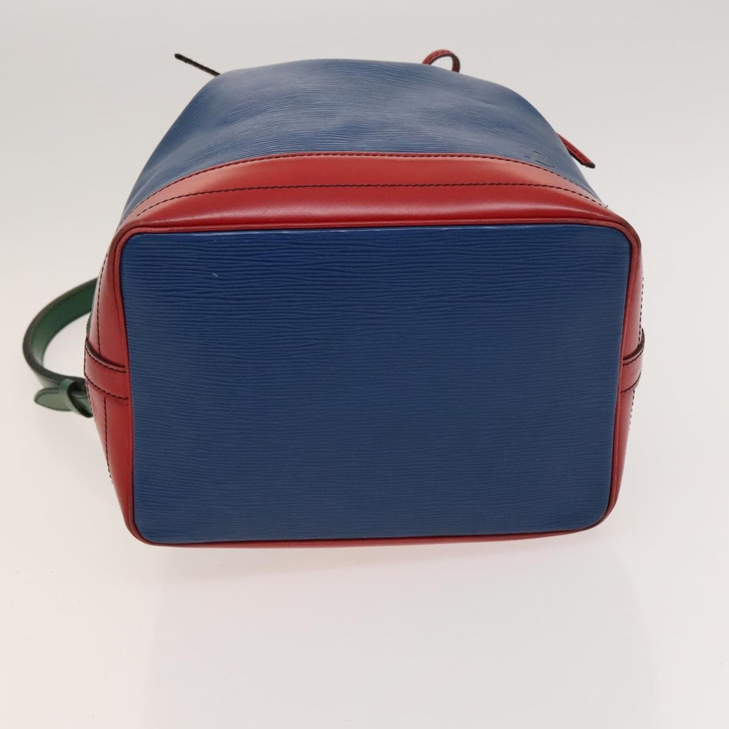 Louis Vuitton Tricolor Noe Handbag Epi Leather Blue Leather Bag (Pre-Owned)