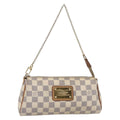 Louis Vuitton Eva Handbag Damier Beige Canvas Bag (Pre-Owned)