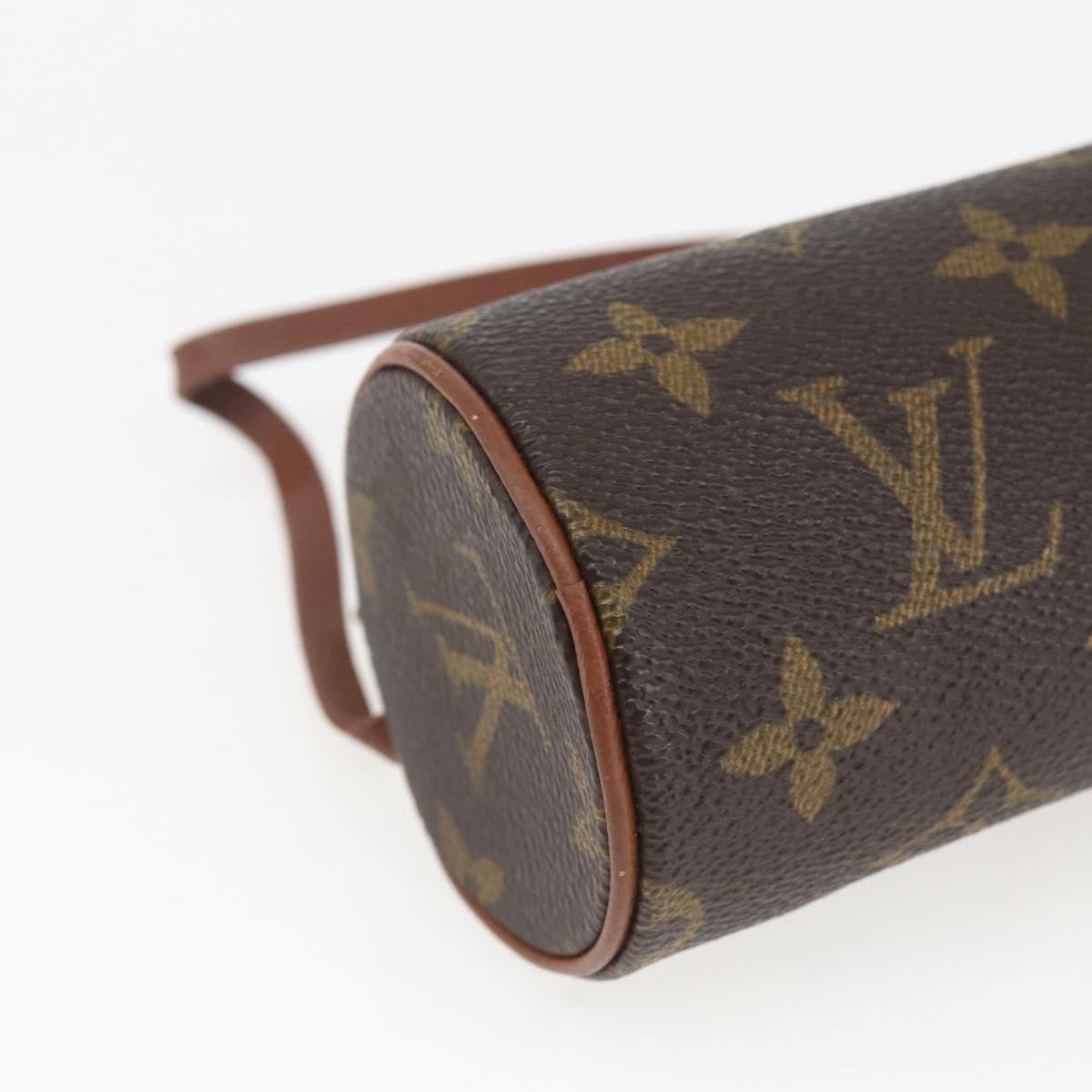 Louis Vuitton Papillon Pochette Monogram Canvas Brown Canvas Clutche & Pouche Bag (Pre-Owned)